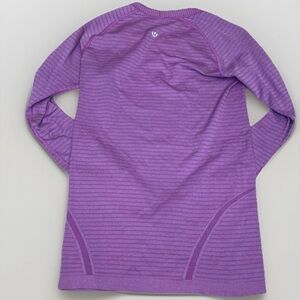 Vintage striped lululemon long sleeve swiftly